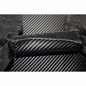 AO Coolers black carbon fiber textured handle wrap with velcro closure