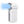 Alpha Cool handheld portable fan with digital battery display and blue airflow effect