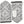Hestra grey and white patterned wool mittens