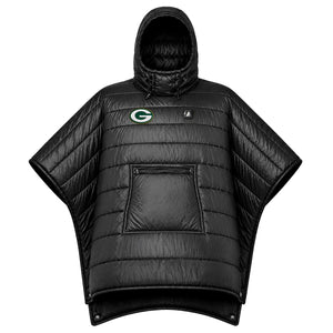 ActionHeat Green Bay Packers Battery Heated Poncho