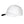 Headsweats white baseball cap with black underbill