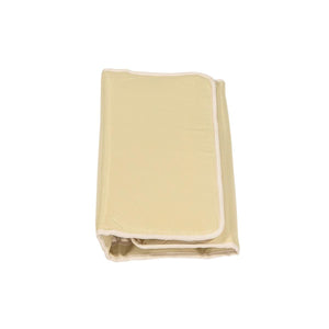 Folded beige HealthyLine therapy mat
