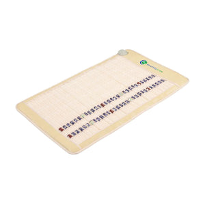 HealthyLine beige gemstone heating mat with controller