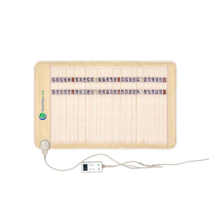 HealthyLine heating mat with embedded crystals and digital controller