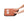 Hands folding a HealthyLine flexible heating pad with visible internal gemstone grid