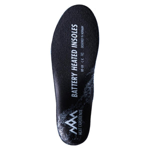 Heat Experience black battery heated insole