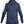 Back view of a navy blue Heat Experience hooded long sleeve shirt