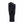 Black touchscreen compatible glove with textured grip palm