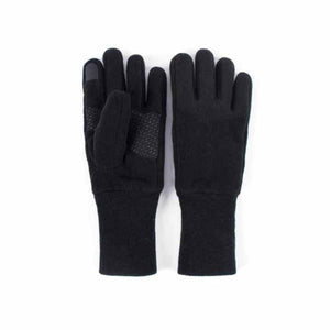 Heat Holders black thermal gloves with textured grip palms