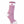 Heat Holders thermal sock in pink and white marl with white heel and toe