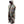Person wearing a camouflage hooded sleeping bag suit