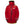 Helly Hansen red waterproof sailing jacket with high collar and HH logo
