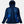 Helly Hansen blue hooded puffer jacket with front zipper