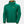 Helly Hansen green hooded puffer jacket with front zip and HH logo