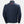 Back view of navy Helly Hansen quilted jacket with brand logos