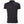 Back view of a black Helly Hansen polo shirt