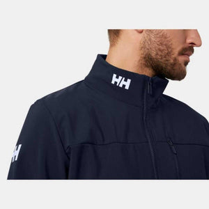 Helly Hansen navy blue jacket with HH logo on collar