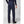 Rear view of Helly Hansen navy cargo pants with side pockets and zippered back pocket