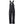 Helly Hansen black waterproof bib overalls with adjustable straps and cargo pocket