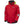 Helly Hansen red waterproof jacket with high visibility yellow hood and reflective patches