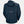 Back view of a navy blue Helly Hansen hooded rain jacket