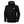 Helly Hansen black hooded rain jacket with HH logo