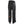 Back view of black Helly Hansen ski pants with orange logo patch