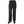 Helly Hansen black ski pants with zippered pockets and orange logo