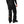 Back view of black Helly Hansen ski pants worn with ski boots