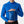 Person holding a blue Helly Hansen packable garment in a storage pouch