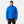 Man wearing a blue Helly Hansen puffer jacket with a high collar and HH logo on the chest