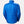 Back view of a blue Helly Hansen quilted puffer jacket