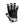 Helly Hansen fingerless sailing glove in black and grey