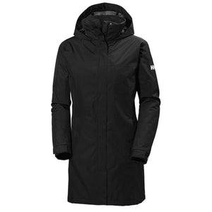 Helly Hansen black hooded waterproof parka