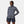 Helly Hansen navy and white striped full zip fleece jacket