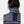 Back view of Helly Hansen navy and white striped collar with logo