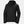 Helly Hansen black hooded softshell jacket with front zipper and chest pocket
