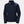 Helly Hansen navy blue quilted puffer jacket with high collar and front zipper