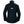 Back view of a navy Helly Hansen jacket with white logo on the collar and back
