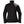 Helly Hansen black softshell jacket with red zipper pulls and HH logo on collar
