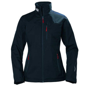 Helly Hansen navy blue softshell jacket with red zipper pulls