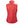 Back view of a red Helly Hansen vest with a high collar