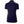 Back view of a navy Helly Hansen short sleeve polo shirt with brand logo on the collar