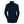 Back view of navy Helly Hansen fleece jacket with high collar