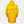 Back view of a yellow Helly Hansen hooded raincoat