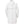 Back view of a white Helly Hansen hooded rain jacket