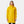 Woman wearing a yellow Helly Hansen hooded raincoat