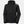 Helly Hansen black hooded insulated jacket with front zipper and HH logo