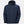 Helly Hansen navy blue hooded rain jacket with front zipper