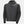 Helly Hansen charcoal grey hooded hybrid jacket with quilted front and fleece sleeves